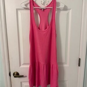 Juicy Couture Terry Racerback Pink Cover Up Dress Size S